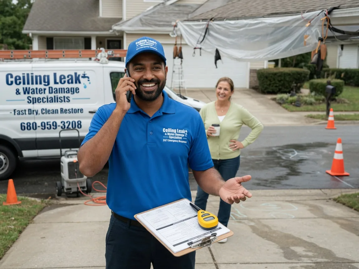 Ceiling Leak Cleanup Cloverport, KY FAQs